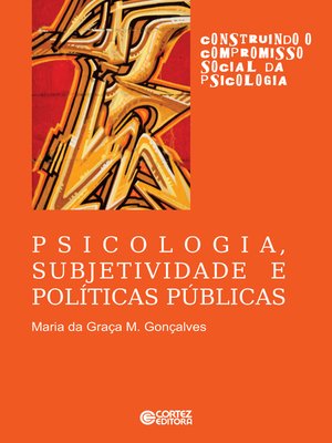 cover image of Psicologia, subjetividade e políticas públicas